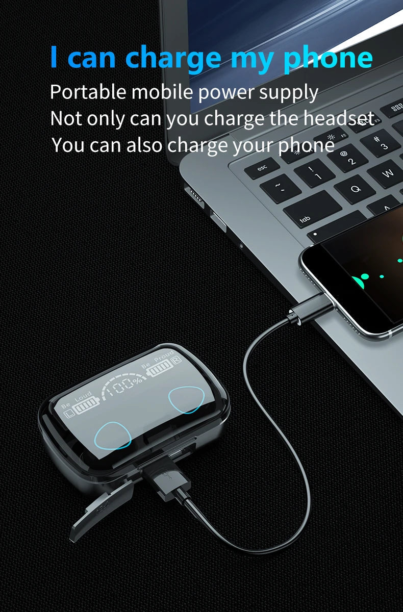 M10 TWS Wireless EarBuds